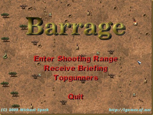 Barrageタイトル Barrageタイトル
