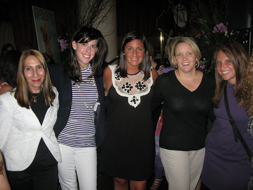 From left: Denise, our public relations manager Lauren Rich, sale planner Abigal Breene, senior vice president and publisher Amy Wilkins, and online editor Cari Wolfert.