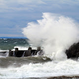 Big Waves on Lake Superior / Gooseberry State Park / Minnesota