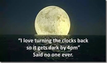 love turning clocks back