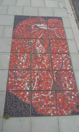 Street Art Mozaiek 