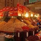 Urumqi - Grand Bazar, Etal de Fruits secs