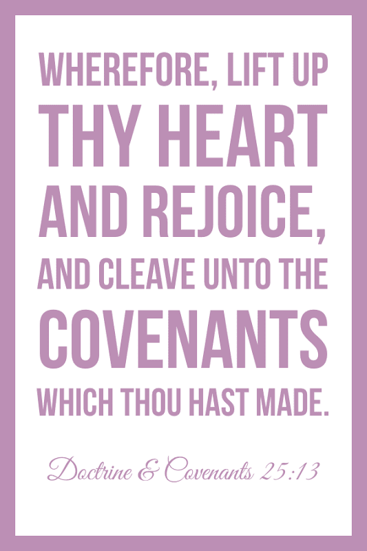 Doctrine & Covenants Scripture Mastery Colorful Printable Posters