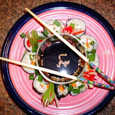 Max's Hoisin and Vegetable Sushi Roll