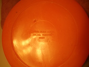 St. Labre Indian School small sugar bowl, imprint St. Labre Indian School small sugar bowl, imprint