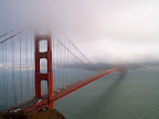 Above the Golden Gate Bridge