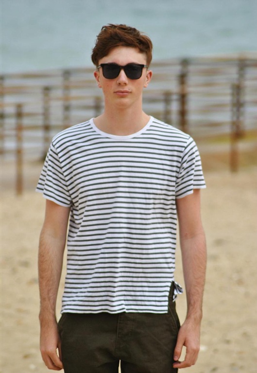 Vintage Stripe T-Shirt, £18.00, Jukebox Vintage Stripe T-Shirt, £18.00, Jukebox