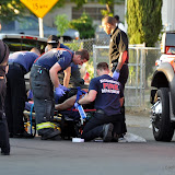 Late Sunday afternoon, a fight involving at least five subjects broke out. SacPD stated that knives, shovel and sticks were involved. At least two subjects were transported to the hospital with stab wounds and a total of five patients were transported. Two subjects were taken into custody and will be charged with at least assault with a deadly weapon. Some time during the fight, a vehicle crashed into the house of one of the persons involved in the fight. SacPD spokesman, Sgt. Stephen Moore indicated that details were pretty confusing and the whole situation is under investigation. News_120722_JohnstillFight