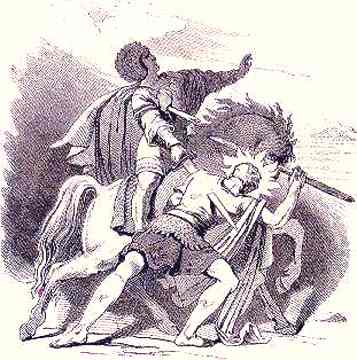 The Last Battle Of Heimdall And Loki, Asatru Gods And Heroes