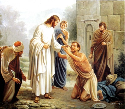 Jesus cuidado dos pobres