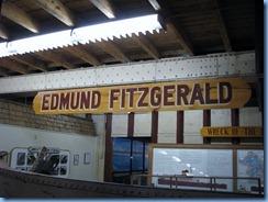 5156 Michigan - Sault Sainte Marie, MI - Museum Ship Valley Camp - Edmund Fitzgerald exhibit 5156 Michigan - Sault Sainte Marie, MI - Museum Ship Valley Camp - Edmund Fitzgerald exhibit