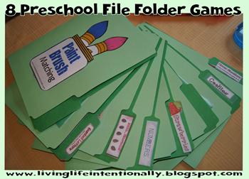 8 Preschool File Folder Games our family loves 8 Preschool File Folder Games our family loves