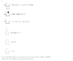 [AA]プリンの作り方