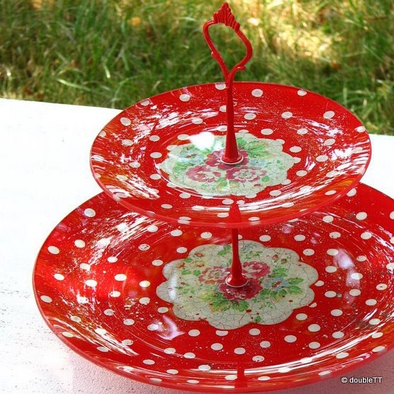 2 tier cake stand-1