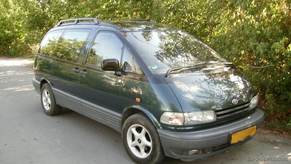 1992 Toyota Previa Minivan Specifications, Pictures, Prices