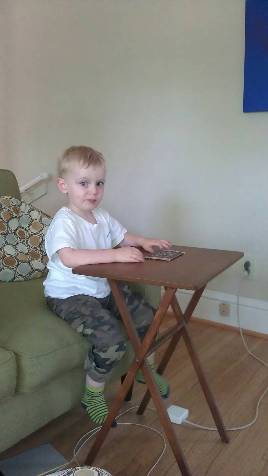 Grandma and grandpas tv chair