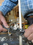 shaving a spindle