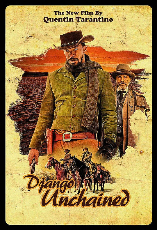 Harmadik Django elszabadul poszter