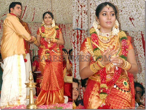 Navya_Nair_Wedding_Saree Navya_Nair_Wedding_Saree