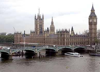 Panoramic View through the Windows of the Prestigious Westminster Hotels