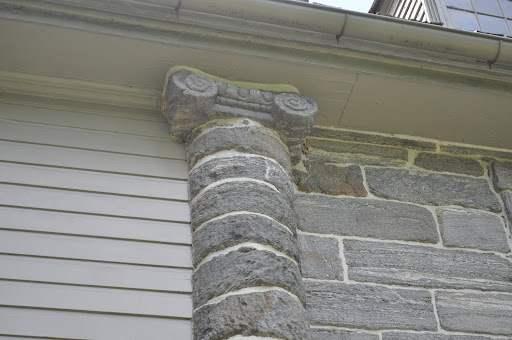 A closeup of the beautiful stone