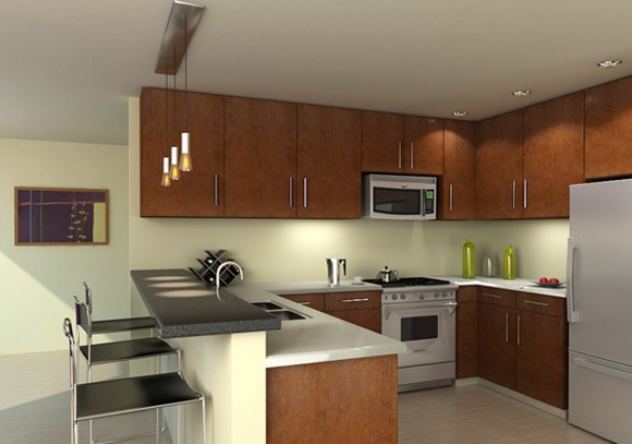 20 modelos de cocinas con bar multifuncionales idecorar