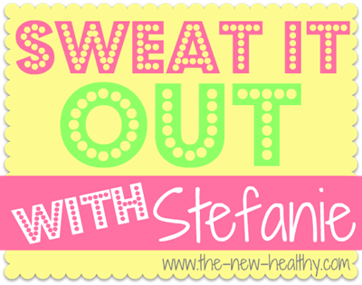 sweat it out with stefanie button