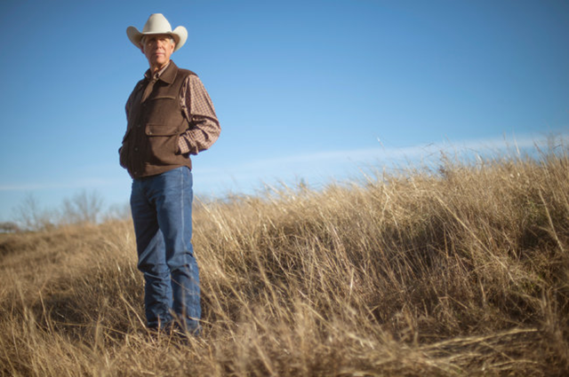 Gary Price is a rarity among cattle ranchers in 2013. He&rsquo;s making money on his herd of 200 cows in this tiny town about an hour south of Dallas-Fort Worth. Mr. Price and his wife manage their land to help them avoid buying food and water for their cattle. Photo: By Brandon Thibodeaux / The New York Times