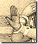 Lord Rama's hand