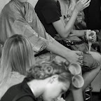 O clima do backstage