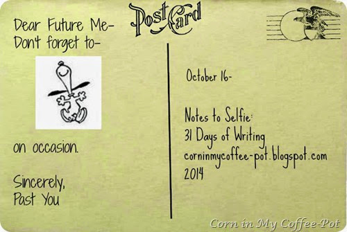 October 16 Post Card