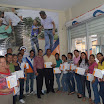 Los asistentes al taller recibieron diplomas al finalizar la jornada de capacitación.JPG