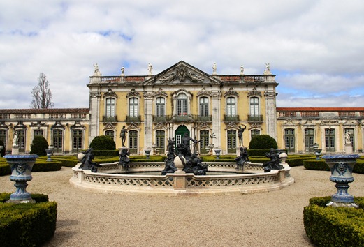 Palácio de Queluz - fachada de cerimonia