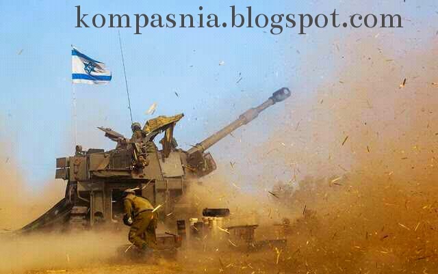 tank perang gaza