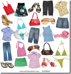 stock-photo-different-female-clothes-shoes-and-accessories-3602862