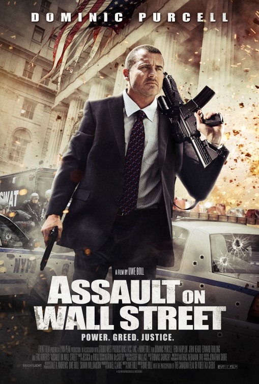 Assault On Wall Street poszter, főszerepben Dominic Purcell