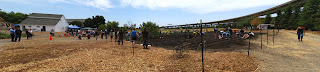 Veggielution Groundbreaking - work session panorama
