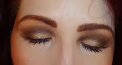 close up eyes with bellapierre Cosmetics_brown eyed girl palette