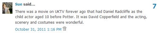 SR Random Comment