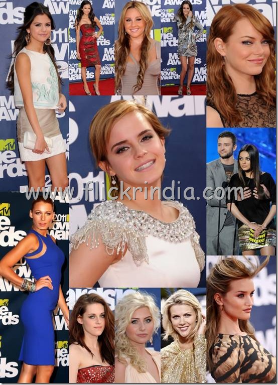 2011 MTV Movie Awards Hot Celebs Photoshoot