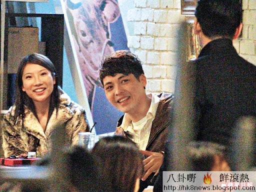 《巧遇朋友》<br/>羅孝勇（中）與新歡羅昊昕密會時，巧遇巨聲幫朋友（右）。