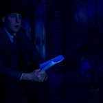 The Water Engine: An American Fable, by David Mamet. Directed by Brian Golden. October 28 - December 19. (l to r) George Zerante. Photo Credit: Amanda Clifford