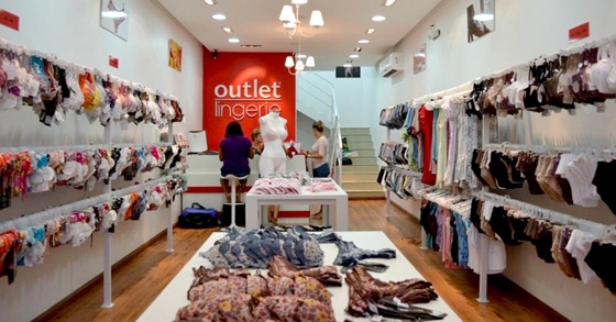 Outlet Lingerie abre lojas em Curitiba no bairro Mercês e Juvevê. outlet-lingerie-loja2