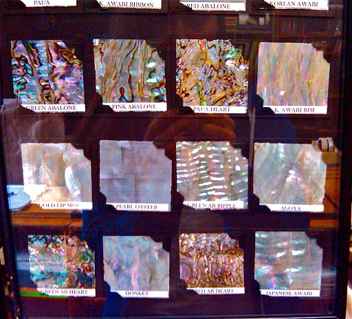 These mother-of-pearl papers are gorgeous.