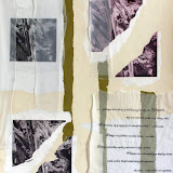 Le collage "la Lumiere..." 2005, 500x700mm