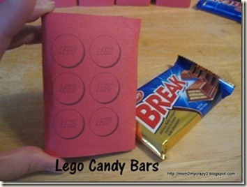 Lego Brick Candy Bars