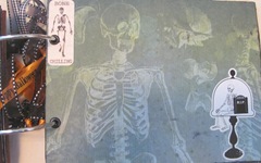 Halloween album 8.2012..skeleton page