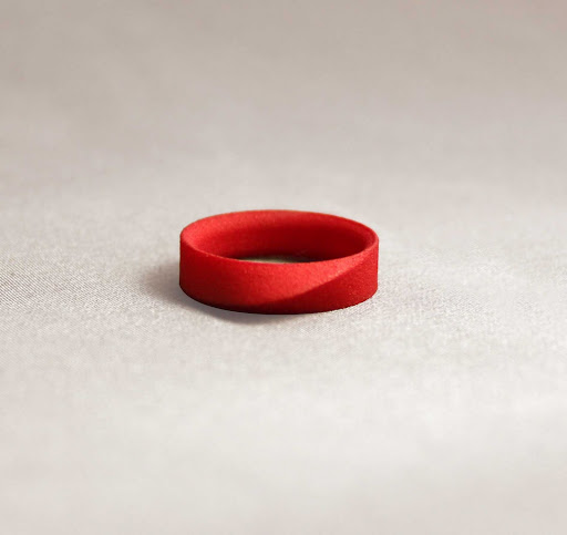 Silva/Bradshaw Printed Nylon 3D Ring, $25.