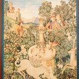 Gobelin 9137, Licorne a la fontaine, 150x110cm