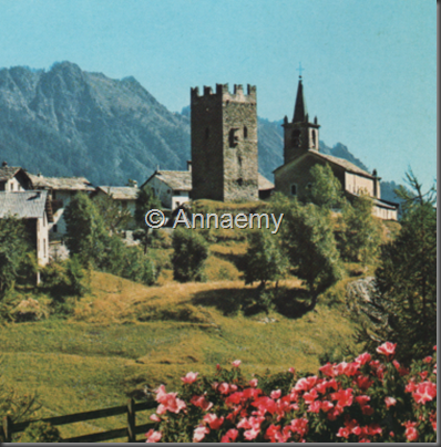 torre dei conti di bard champorcher foto